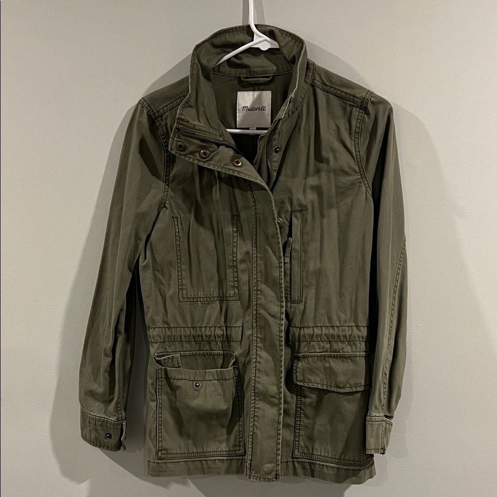 Madewell Women’s Olive Green Passage Jacket, Size XS